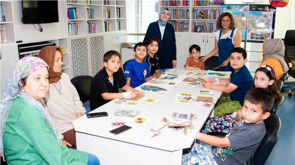 Tedavi gören çocuklara moral etkinlikleri düzenlendi